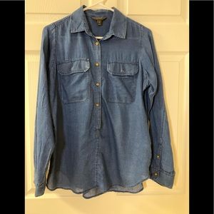 J. Crew chambray shirt